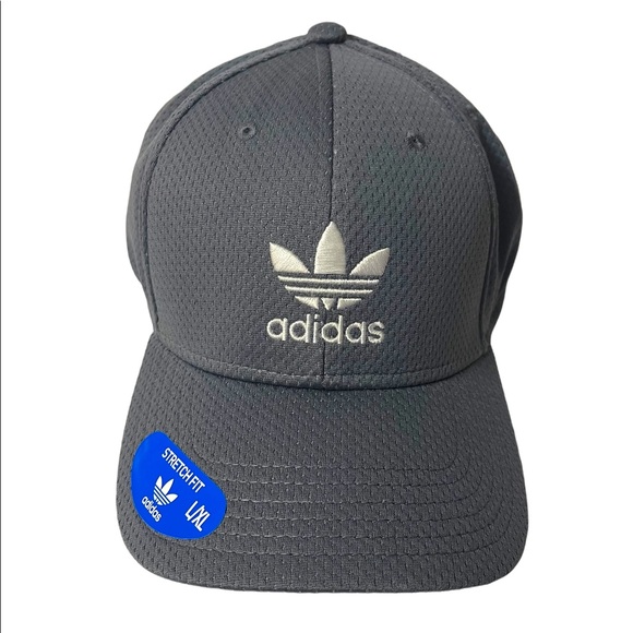 Adidas Mens Fitted Mesh Hat Size: L/XL - Picture 2 of 5